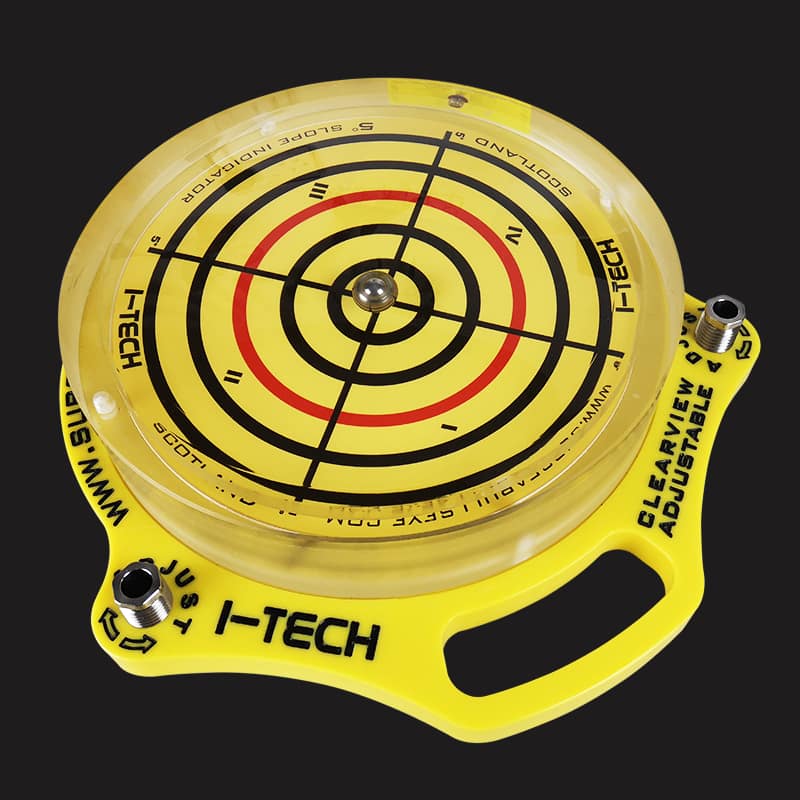 I-TECH Subsea Bullseye mounted to a Clearview top mount. Top mount can be attached to flat, horizontal surfaces.